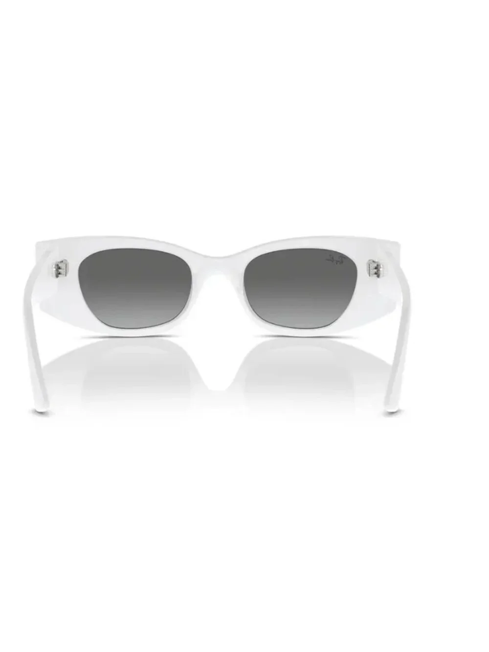 Ray-Ban Women's Kat 49mm Small Rectangular Sunglasses in White color NWT